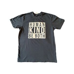 Human Kind Be Both Graphic T-Shirt Medium‎